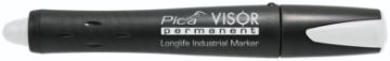 VISOR permanent marker, white