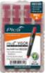 VISOR permanent refills, red 4 pcs