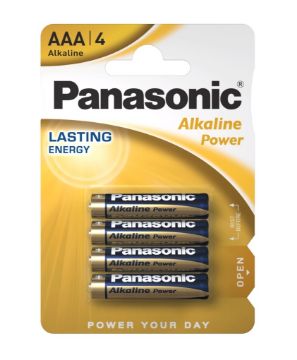 Battery 1,5V AAA LR03 Panasonic Alkaline Power