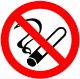 No smoking sign 10x10 sticker