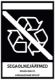 Mixed waste sticker 15x21cm