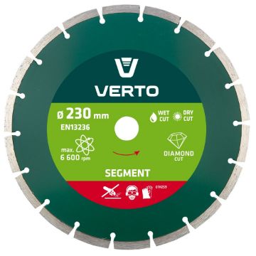 Diamond disc 230mm, segmented