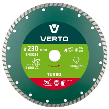 Diamond disc 230mm, Turbo