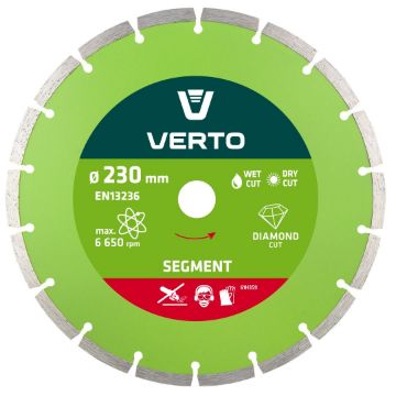 Diamond disc 230mm, segmented