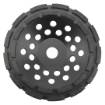 Diamond grinding disc 115x5x22,2mm double segment