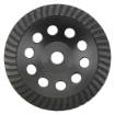 Diamond grinding disc 115x5x22,2mm turbo