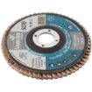 Lamellar flap disc 125 x 22 K36 for stainless steel