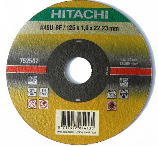 Cutting wheel (inox) 125x1 mm flat