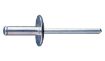 Blind rivet large head DIN 7337 3,2x10, ALU (25/pc)