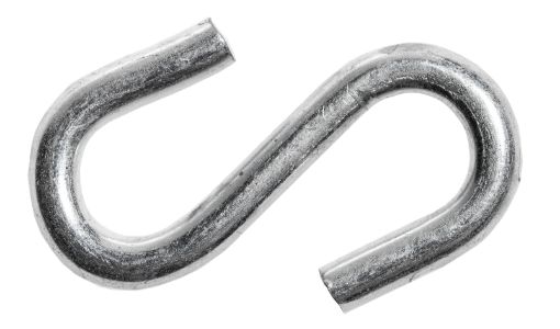 S-hook 5mm, Zn (6/pc)