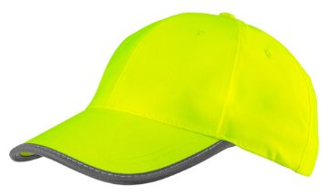 Work cap, yellow, plain