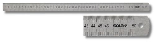 Steel ruler rigid LSB 300mm