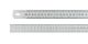 Rule inox 2000X30X1 mm/INCH, 30 x 1 mm/inch
