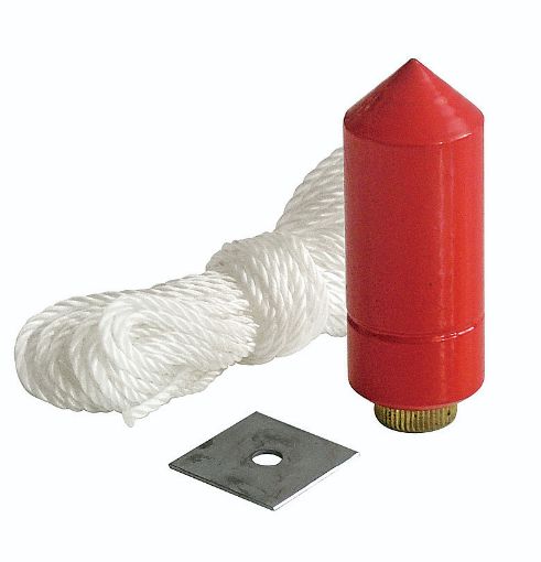 Cylindrical plumb 5m, 300g