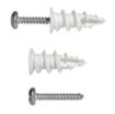 Hollow wall anchor WALLDRILLER nylon+screw 3,5x25 200pcs, 23kg