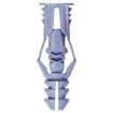 Anchor TRIPLE-GRIP 8mm blue+screw+ drill bit 8mm 10pcs, 21kg