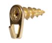 Drywall hook WALLDRILLER PICTURE HOOK brass, 14kg 2pcs