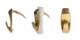 Drywall hook WALLBITER brass, 5kg, 4pcs