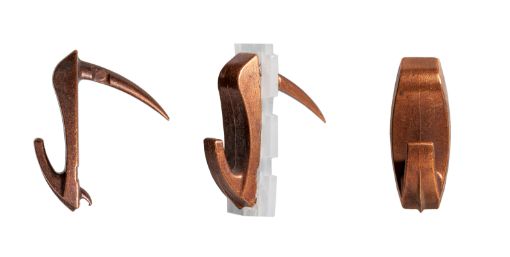 Drywall hook WALLBITER bronze, 5kg, 4pcs