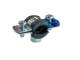 Pipe clamp rubber lined 12-14 M8