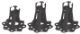 Tower with plate GR 70-80/16mm, plastic (25/pc)