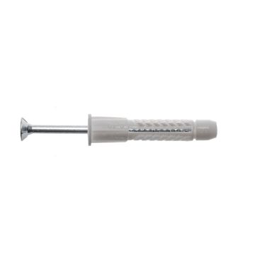 Universal plug with screw 8x49 / 5x60, Nylon (50/pc)