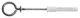 Eye screw with plug 6,0x41, Nylon (2/pc)