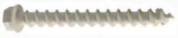 Screw for aerated concrete 8,0x75, Plastic