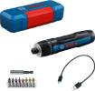 Akukruvikeeraja GO GEN 3, Mini Case USB laadijaga + 8-osaline otsikute komplekt