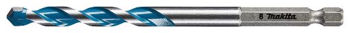 Universaalpuur 8x120mm,  1/4" (puit, kivi, metall, PVC)