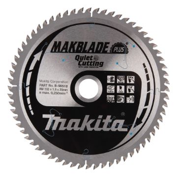 T.C.T saeketas  165X1.9X20mm 10° T64T.C.T • 165 x20 mm • T64 • 10° • Puidu