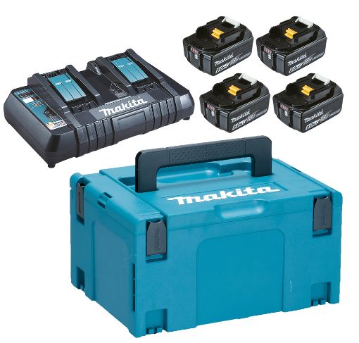 PowerPack LXT®18V • BL1860B x4 • DC18RD • LXT®