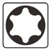 Otsik T25x50mm (3tk./pk.)