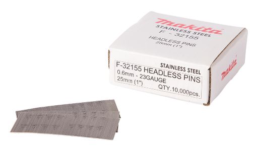 PIN NAELAD 0,6x25mm, 23ga, RST, 10.000 tk.Roostevaba. Mudelitele: BPT350 ja AF500HP