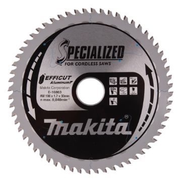 TCT lõikekettad alumiiniumile 190 x 30 mm, 60T, EFFICUT