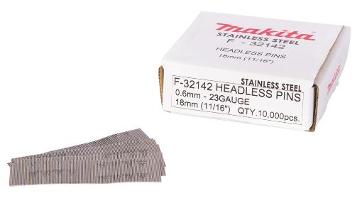 PIN NAELAD 0,6x18mm, 23ga, RST, 10.000 tk.PIN NAELAD 0,6x18mm, 23ga, RST, 10.000 tk. BPT350 ja AF500HP