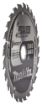 T.C.T hammastega saeketas puidu lõikamiseks 150X1.4X20mm 23° T25 EFFICUT