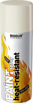 BIODUR Enamel heat-resistant in aerosol package 400 ml - White