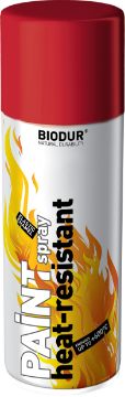 BIODUR Enamel heat-resistant in aerosol package 400 ml - Red