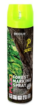 BIODUR Forest marking spray in aerosol package 500 ml - Yellow