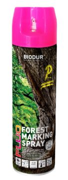 BIODUR Forest marking spray in aerosol package 500 ml - Pink