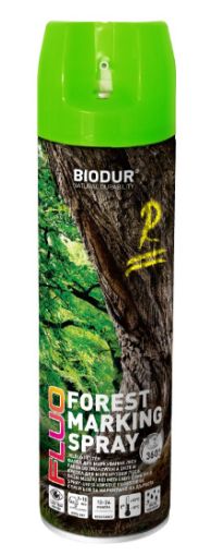 BIODUR Forest marking spray in aerosol package 500 ml - Green