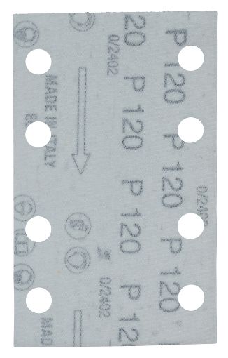 Lihvpaber 80x130, K120 (10tk.) BO005CG, (takjakinnitus)