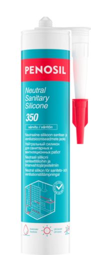 Sanitaarsilikoon 350 600ml läbipaistev