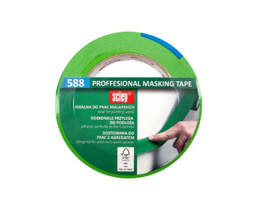 Maalriteip 38mm x 50m õhuke