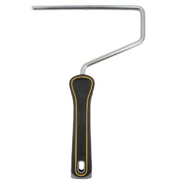 Käepide 3K Ø 8mm, 18cm, must/kollane