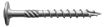 Chipboard screw wafer head 6,0x60, TX Ruspert (10/pc)