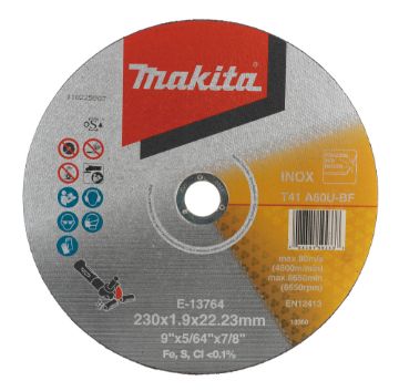 LÕIKEKETAS 230x1,9x22.23 mm Roostevaba teras/metall