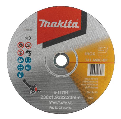 LÕIKEKETAS 230x1,9x22.23 mm Roostevaba teras/metall
