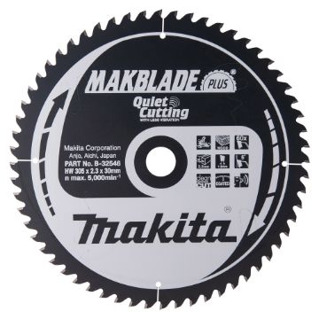 T.C.T saeketas 305X2.3X30mm 5° T60 T.C.T • 305 x30 mm • T60 • 5° • Puidu